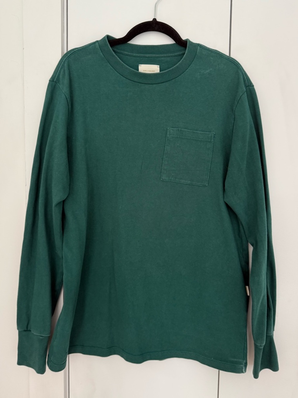 *Authentic* Men’s AIME LEON DORE (ALD) Long Sleeve Cotton Shirt in Green